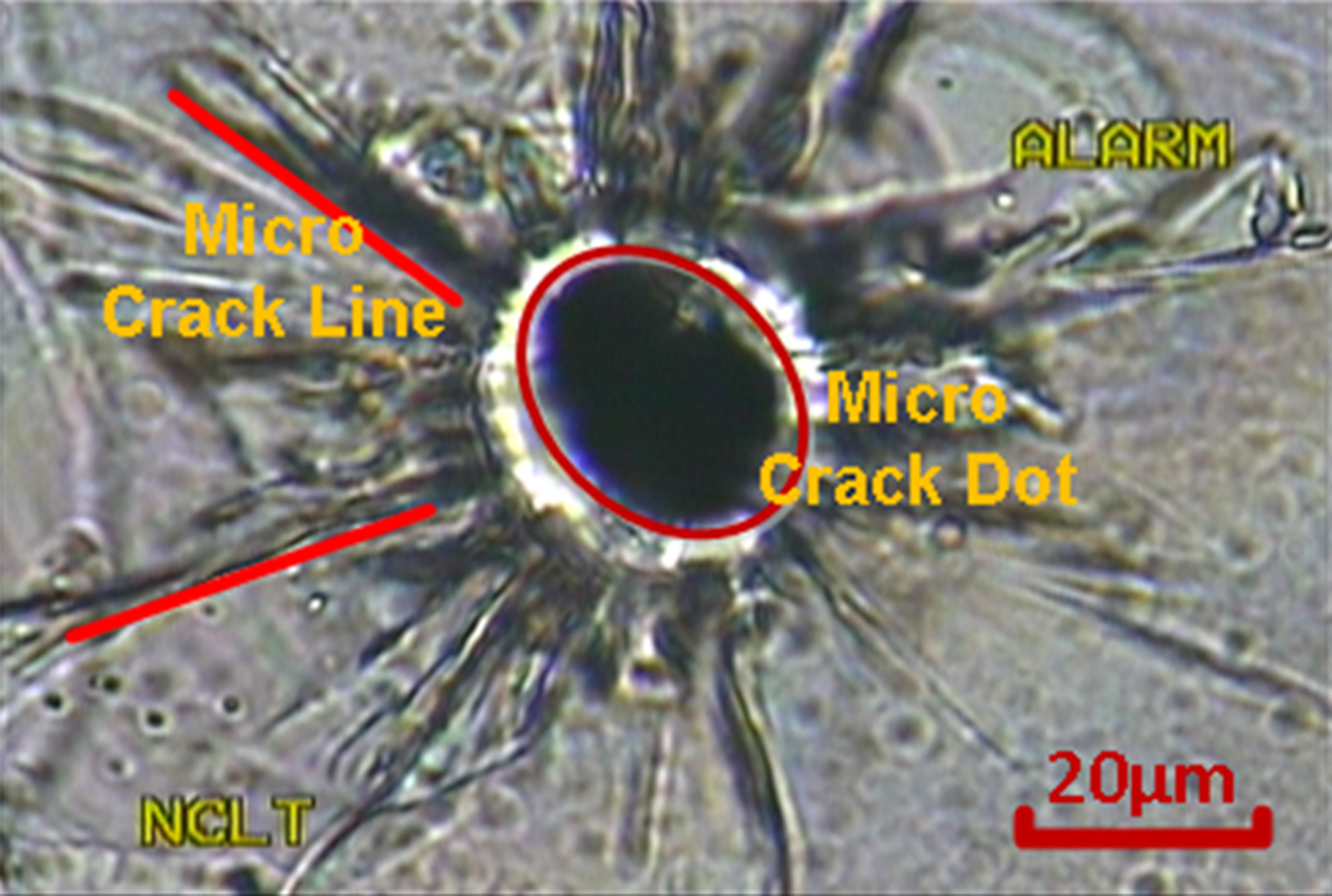 The Novel Technology for Thick Glass Cutting with Small Power Laser Saw